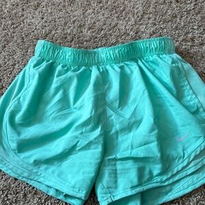 Teal Nike shorts